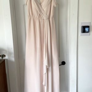 Watters Dress Kane in Ice Pink